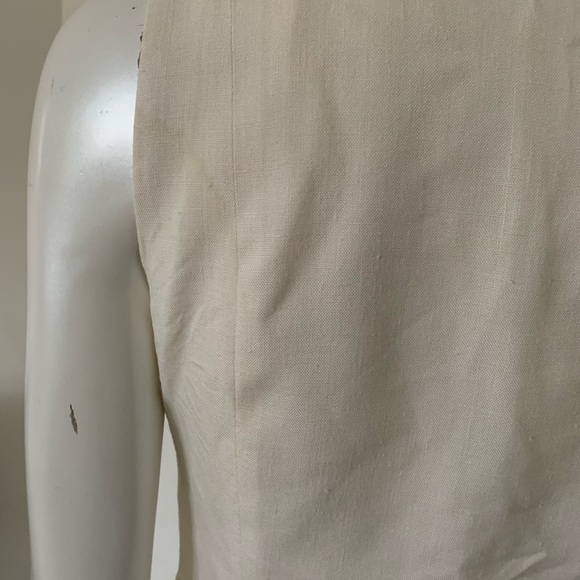 Port international linen mix long button dress - Picture 7 of 14